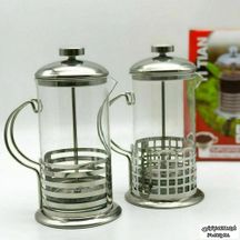 فرنچ پرس استیل درجه یک حجم 600 میلی لیتر کد 04